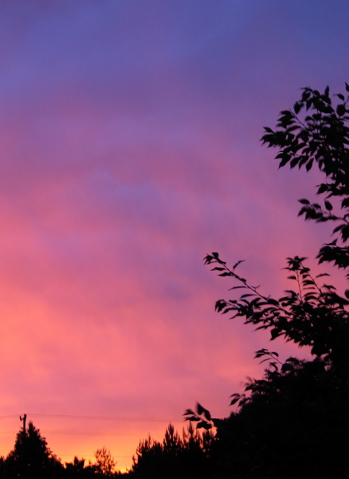 Sunset, Evening Rainbow - 1