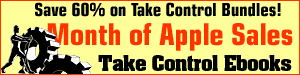 Month of Apple Sales at Take Control EBooks